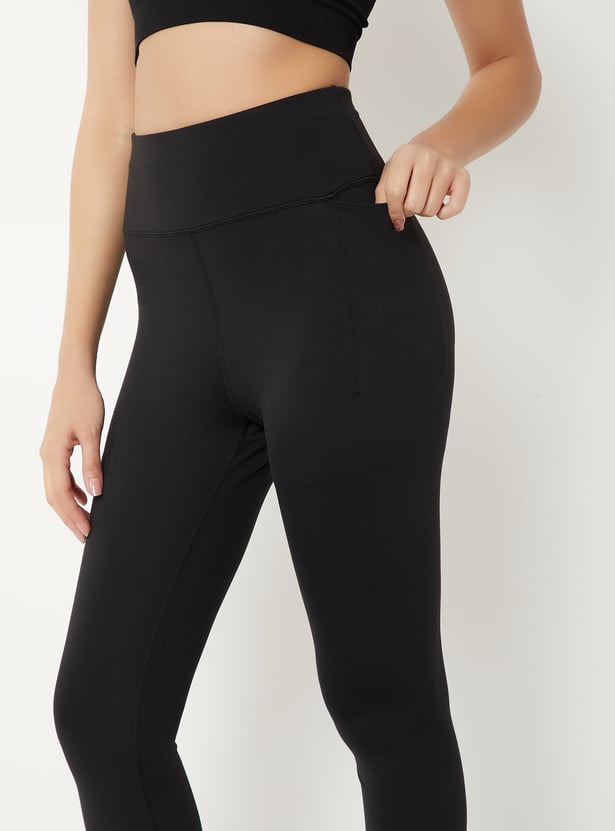Women Solid Air Flex1 Performance Tights