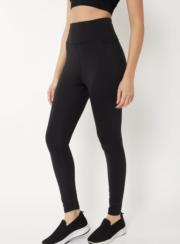 Women Solid Air Flex1 Performance Tights