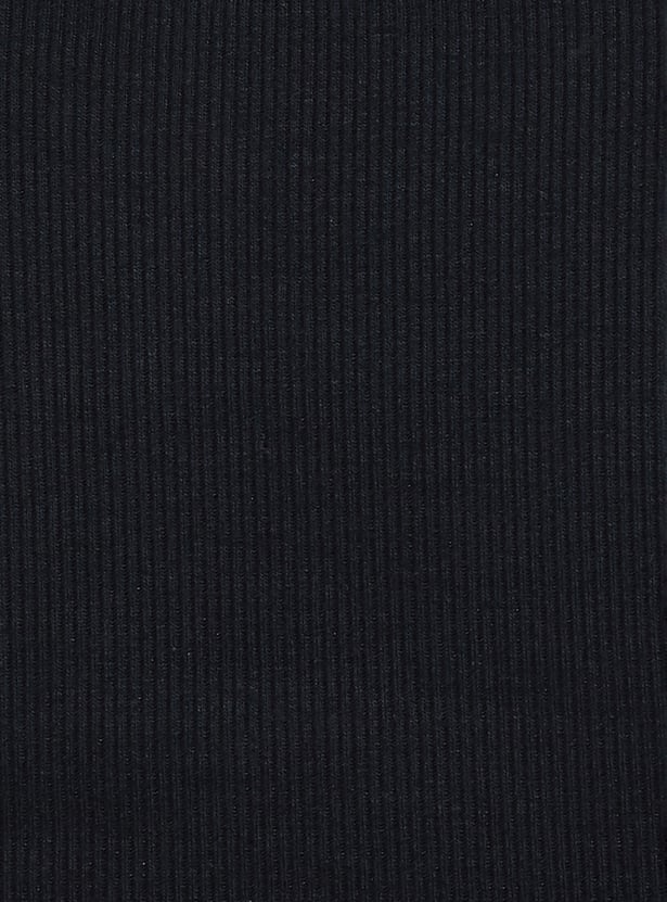 URB_N Women Ribbed Crop T-shirt