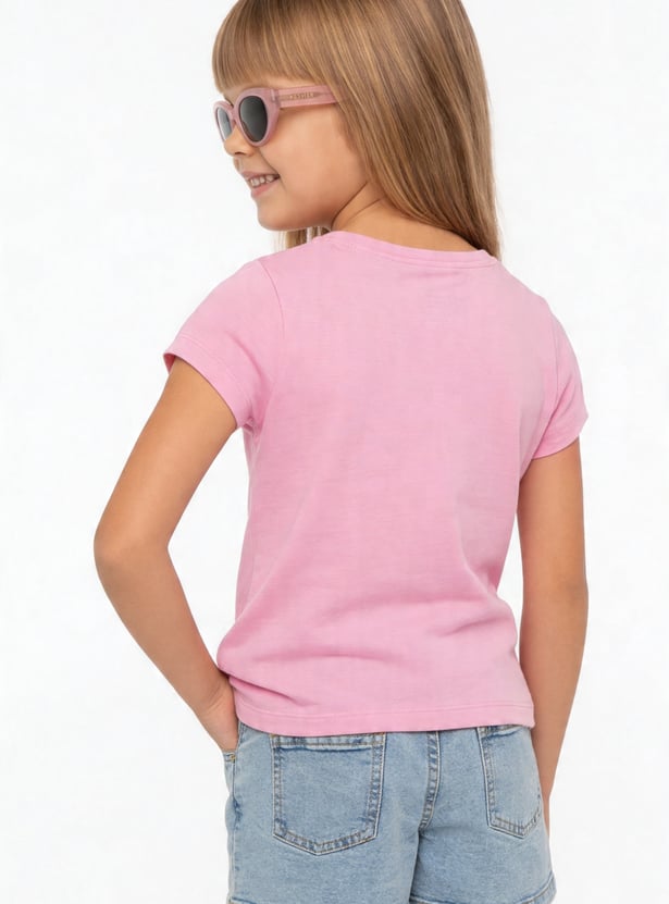 Girls Flip Sequin T-shirt
