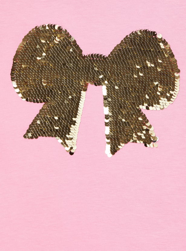 Girls Flip Sequin T-shirt