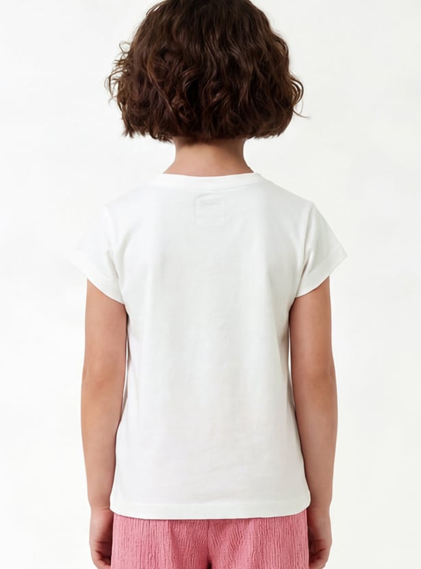 Girls Graphic Printed T-shirt
