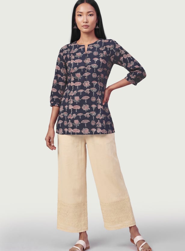 Women Printed Straight Kurti