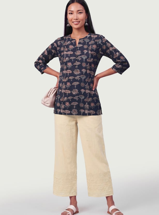 Women Printed Straight Kurti