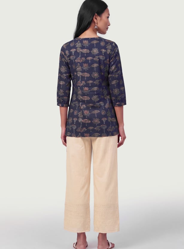Women Printed Straight Kurti