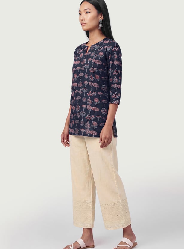 Women Printed Straight Kurti
