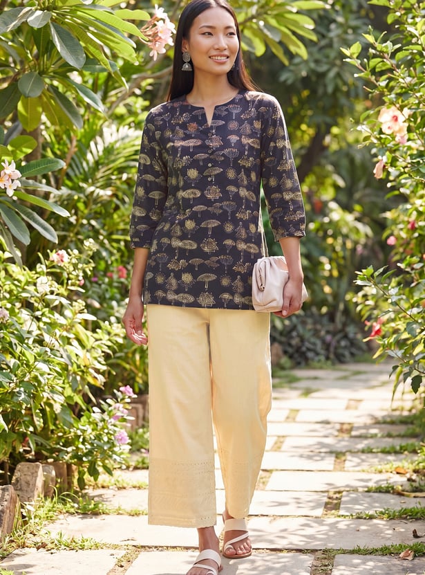 Women Printed Straight Kurti