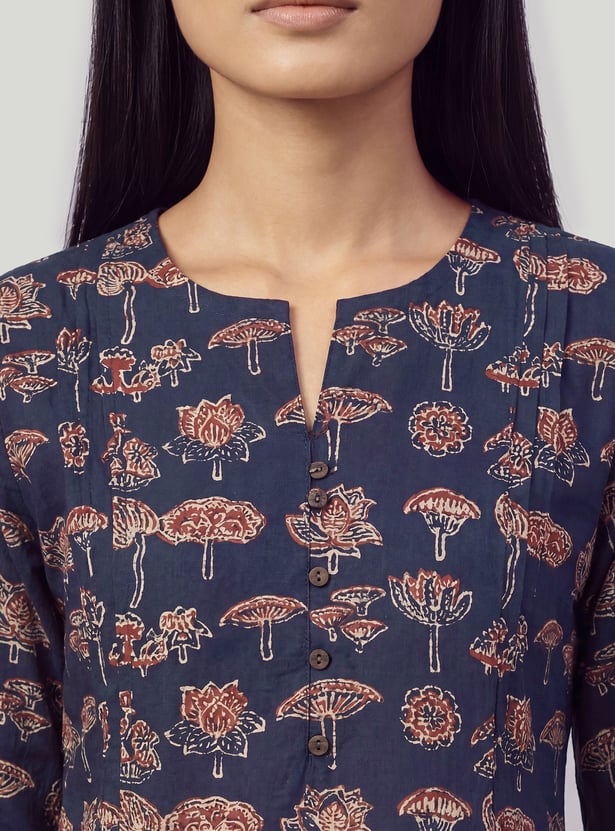 Women Printed Straight Kurti