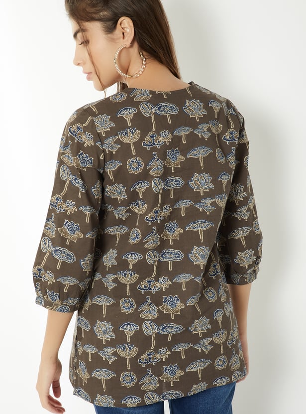 Women Printed Straight Kurti
