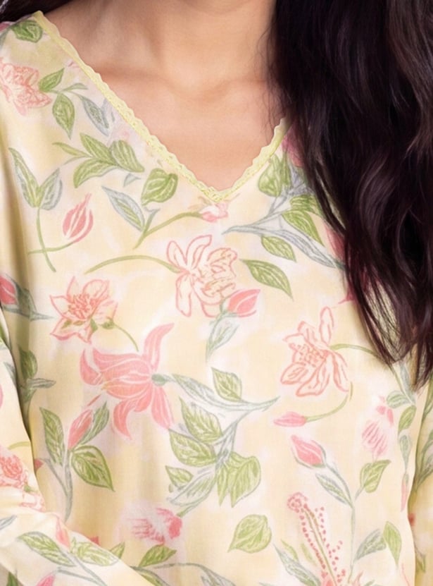 Women Printed Straight Kurta