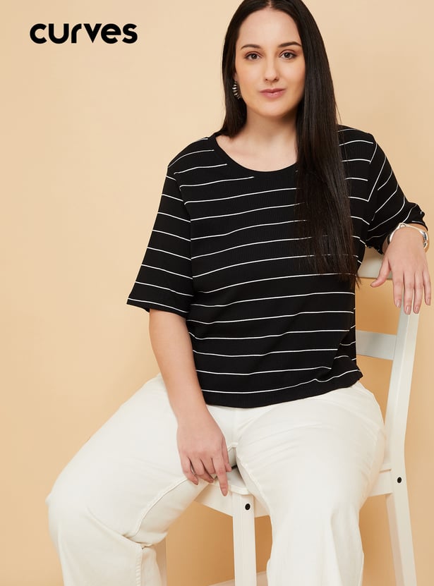 Women Striped T-shirt