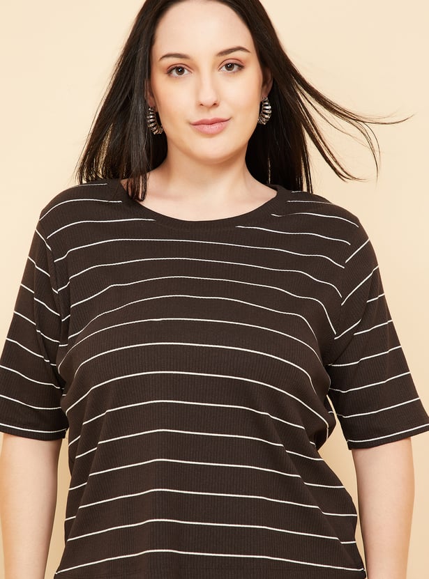 Women Striped T-shirt