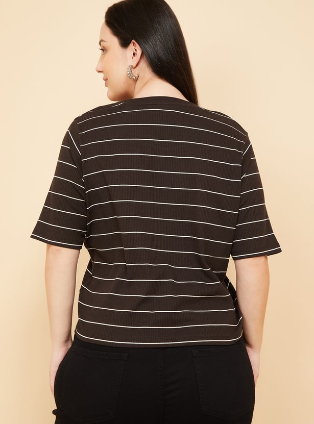 Women Striped T-shirt