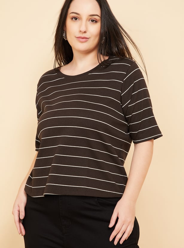 Women Striped T-shirt
