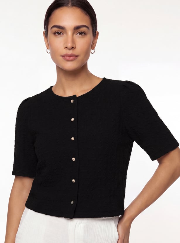 Women Embossed Top