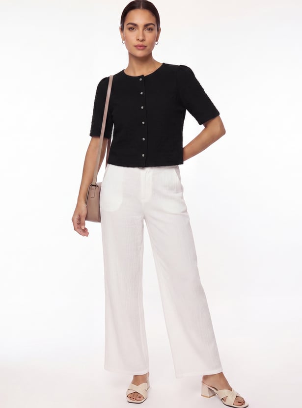 Women Embossed Top