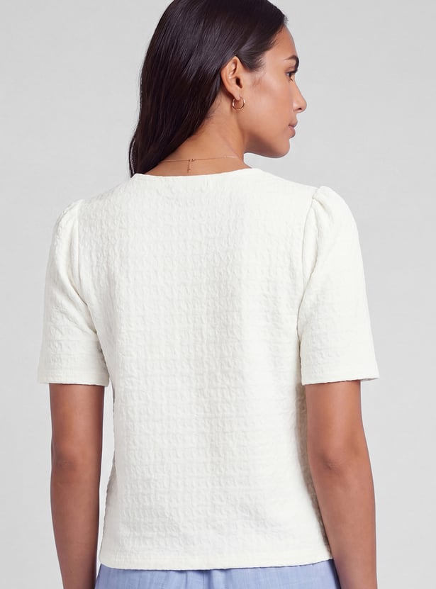 Women Embossed Top