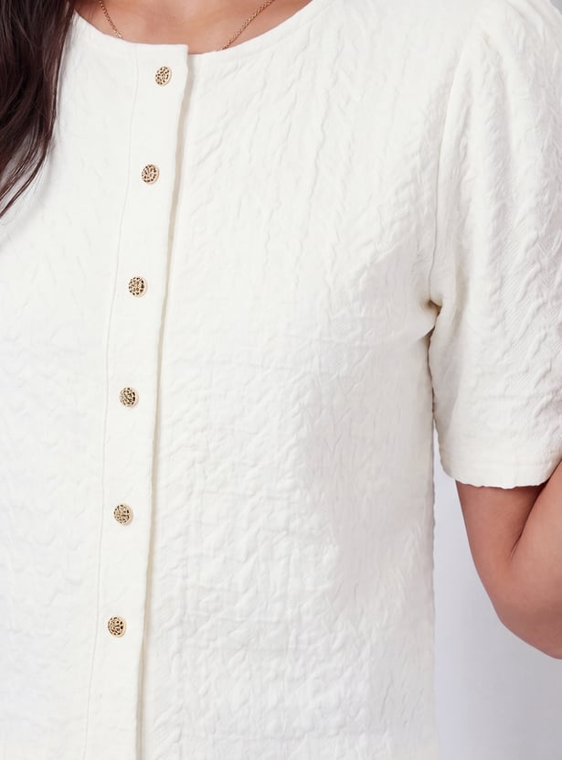 Women Embossed Top