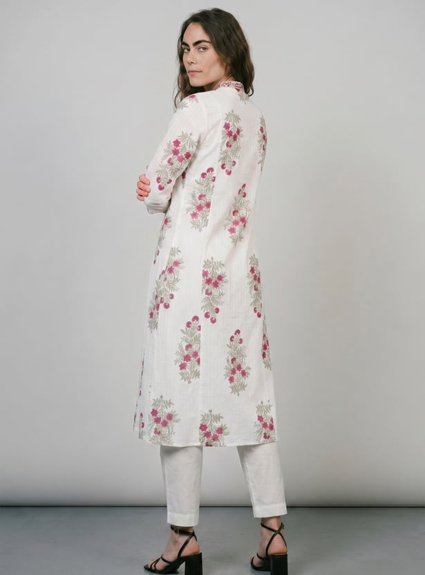 Women Printed A-line Kurta Set