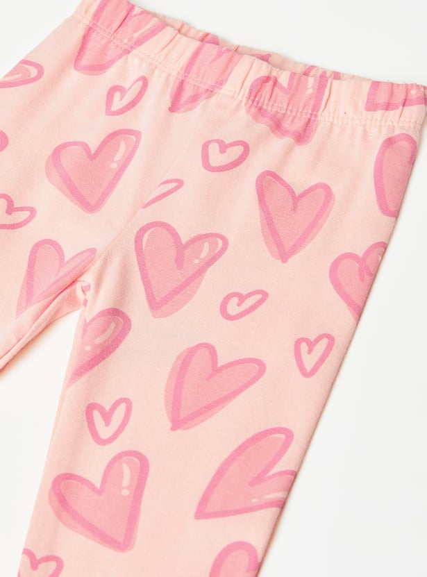 Girls Printed Leggings