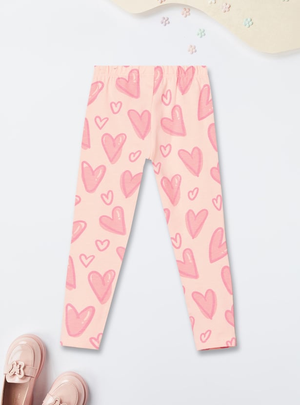 Girls Printed Leggings