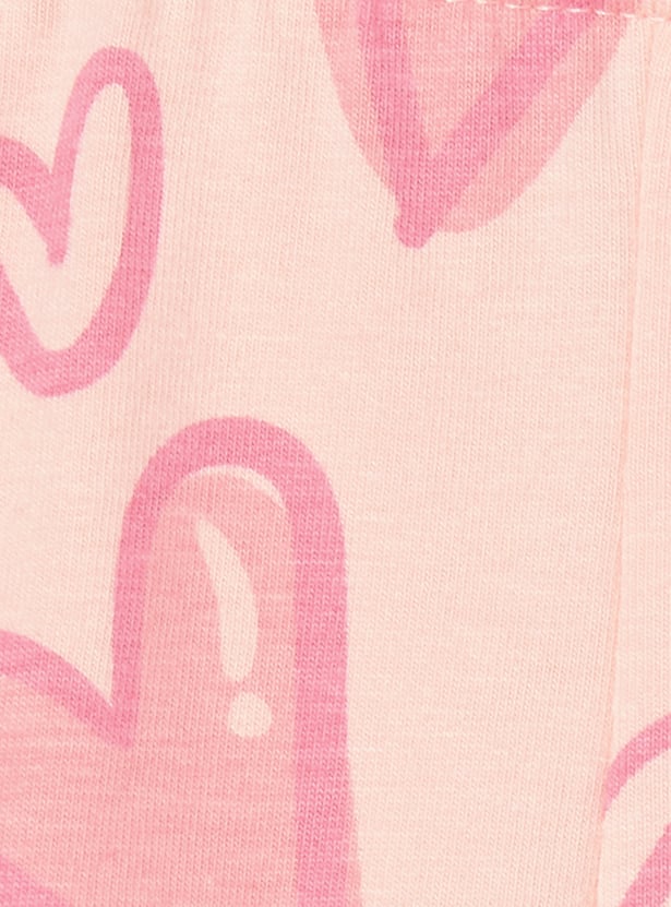 Girls Printed Leggings