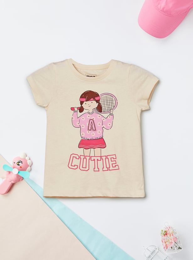 Girls Printed T-shirt