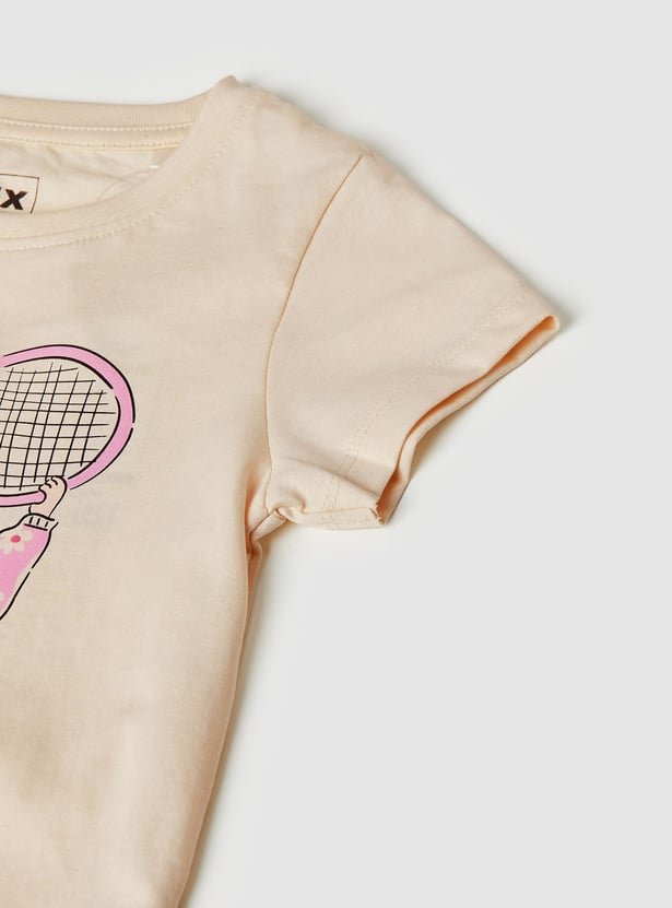 Girls Printed T-shirt