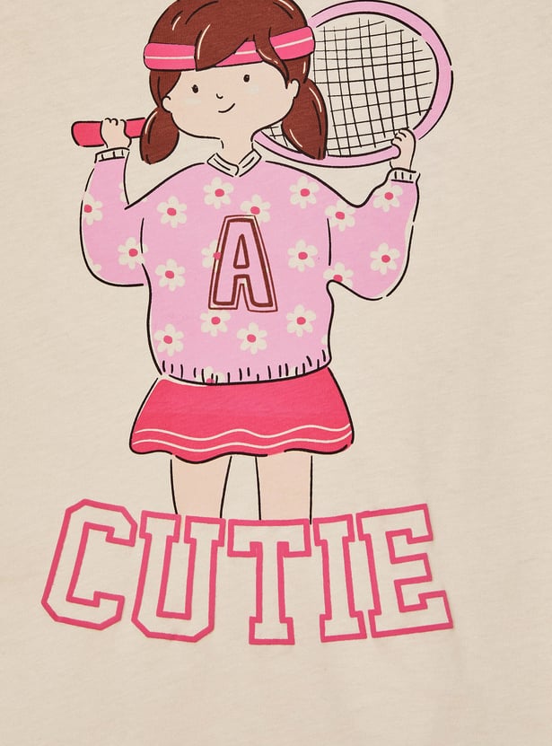 Girls Printed T-shirt