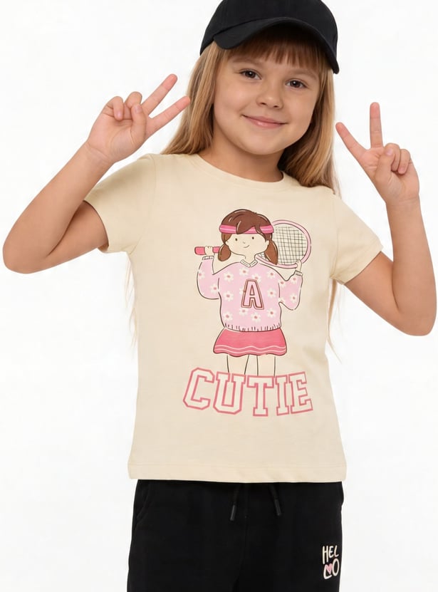 Girls Printed T-shirt