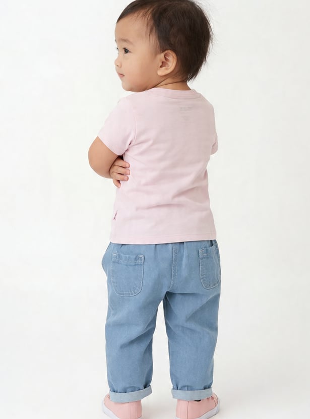 Girls Printed T-shirts - Pack of 3