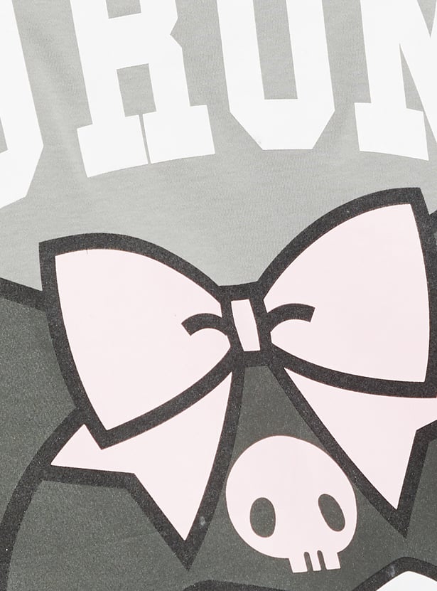 URB_N Kuromi Print Oversized T-shirt