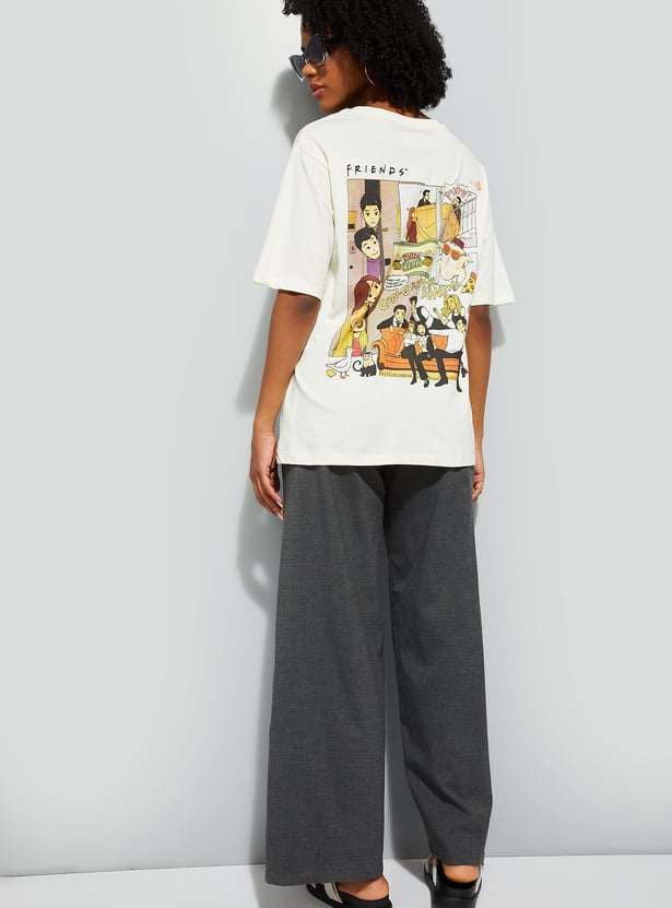 URB_N Women Friends Oversized T-shirt