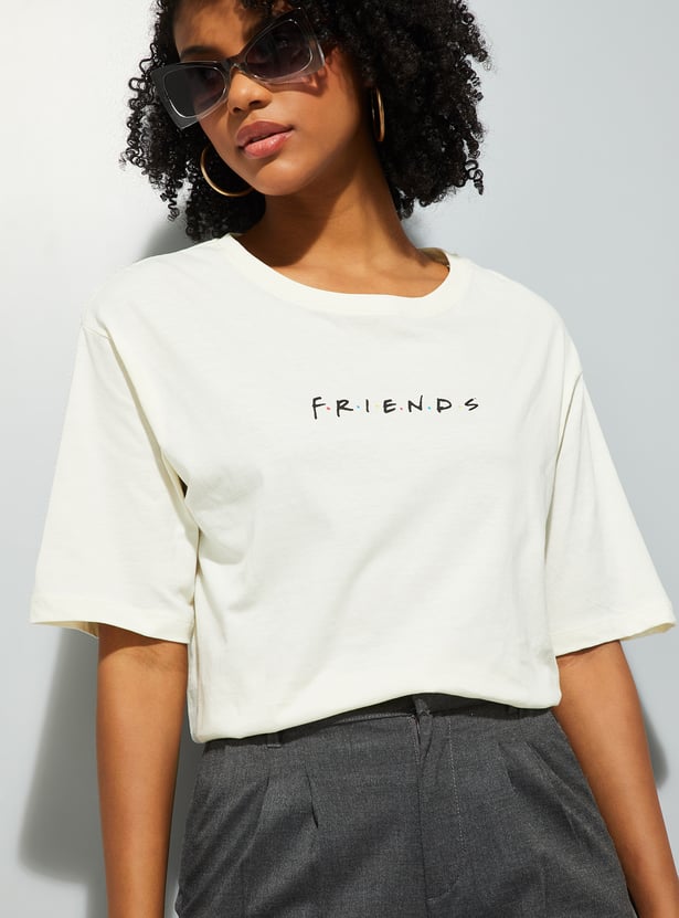 URB_N Women Friends Oversized T-shirt