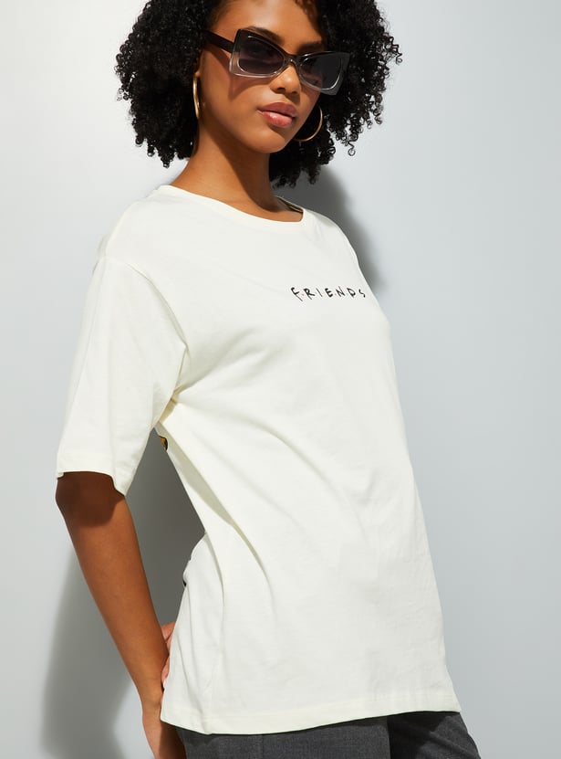 URB_N Women Friends Oversized T-shirt