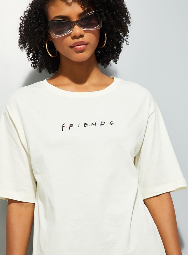 URB_N Women Friends Oversized T-shirt