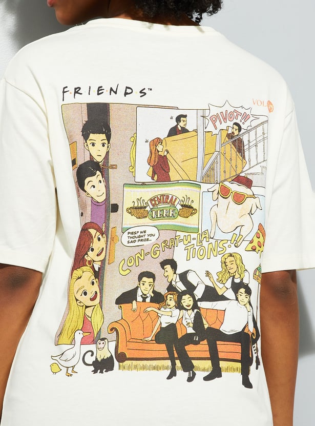 URB_N Women Friends Oversized T-shirt