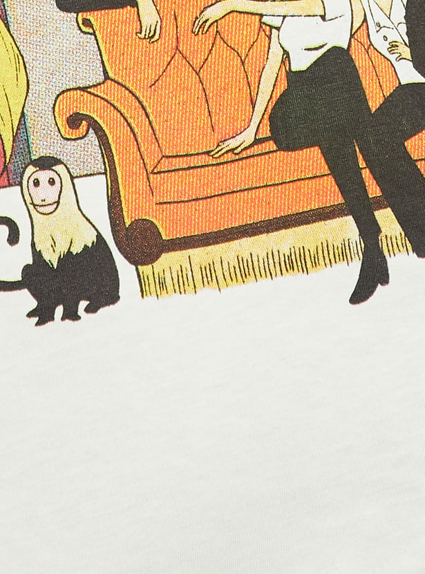 URB_N Women Friends Oversized T-shirt