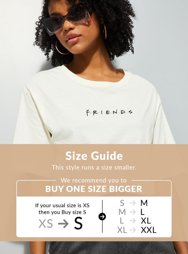 URB_N Women Friends Oversized T-shirt