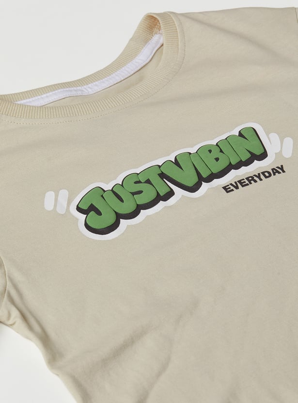Boys Printed T-shirt