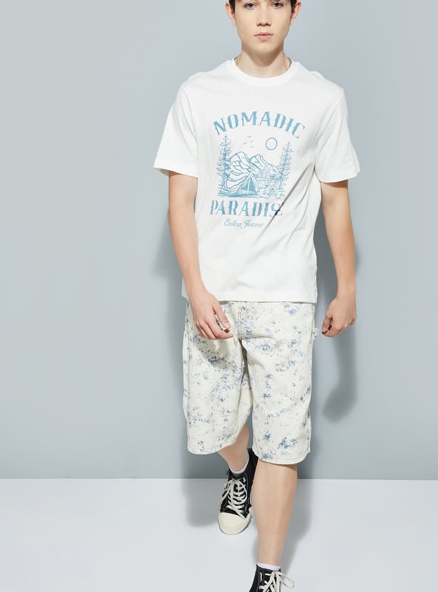 URB_N Men Printed T-shirt