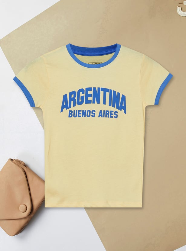 Girls Printed T-shirt