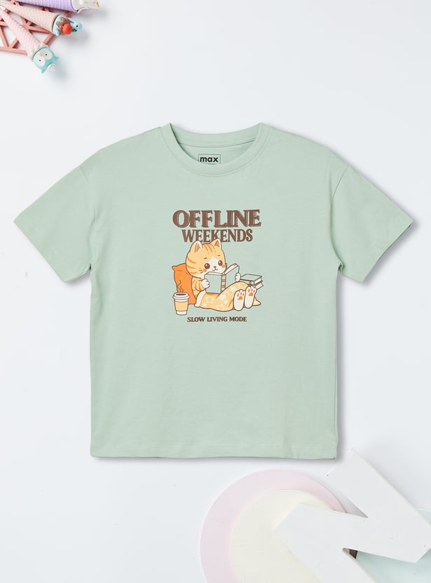 Girls Printed T-shirt