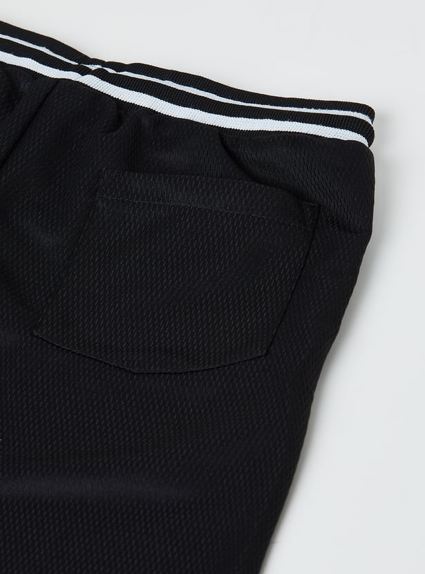 Boys Textured Shorts