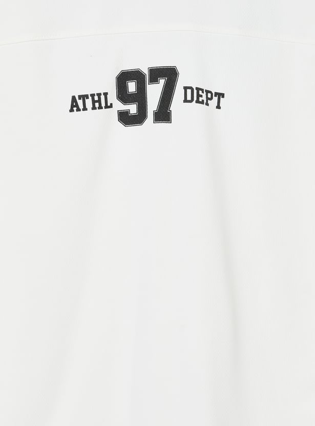 Boys Printed Oversized Sports T-shirt