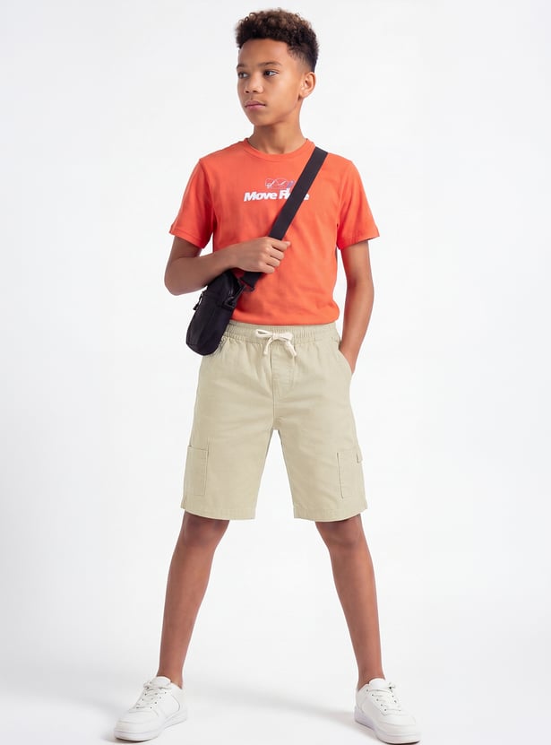 Boys Solid Shorts