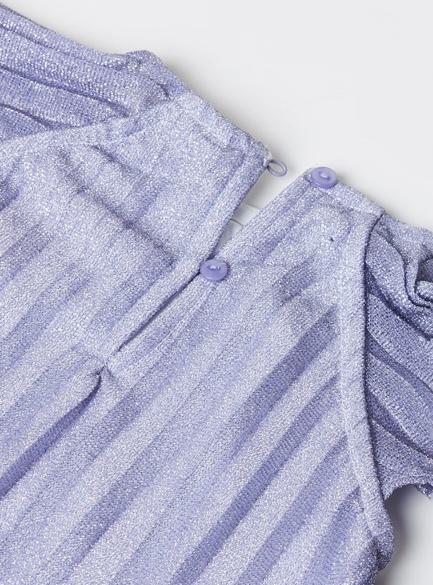 Girls Pleated A-line Dress