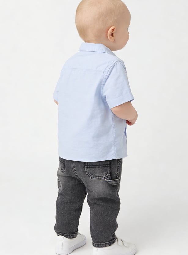 Boys Mid Washed Carpenter Jeans