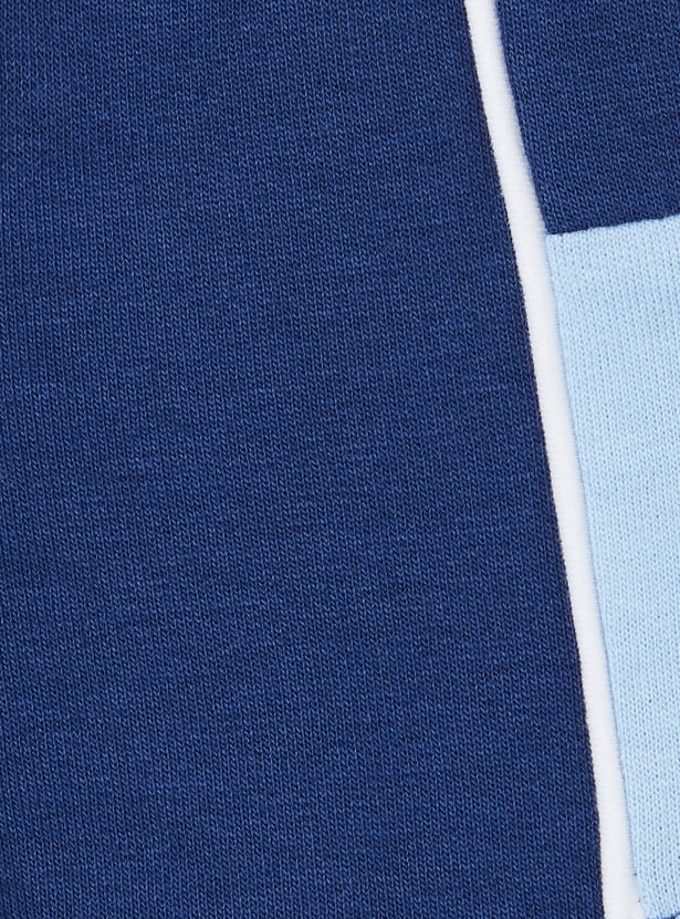 Boys Contrast Panelled Shorts - Pack of 2