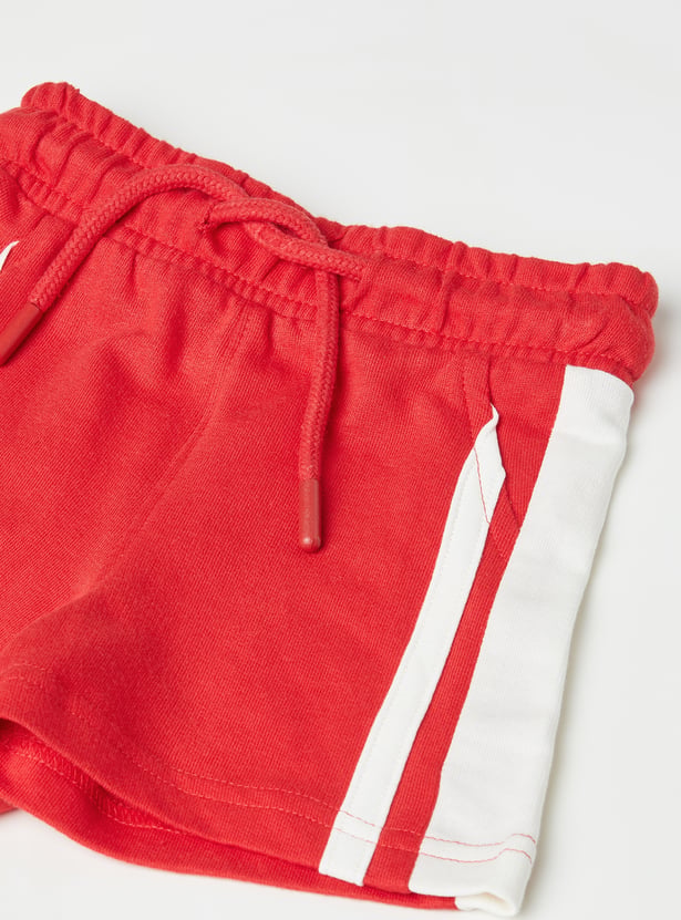 Boys Side Striped Shorts - Pack of 2